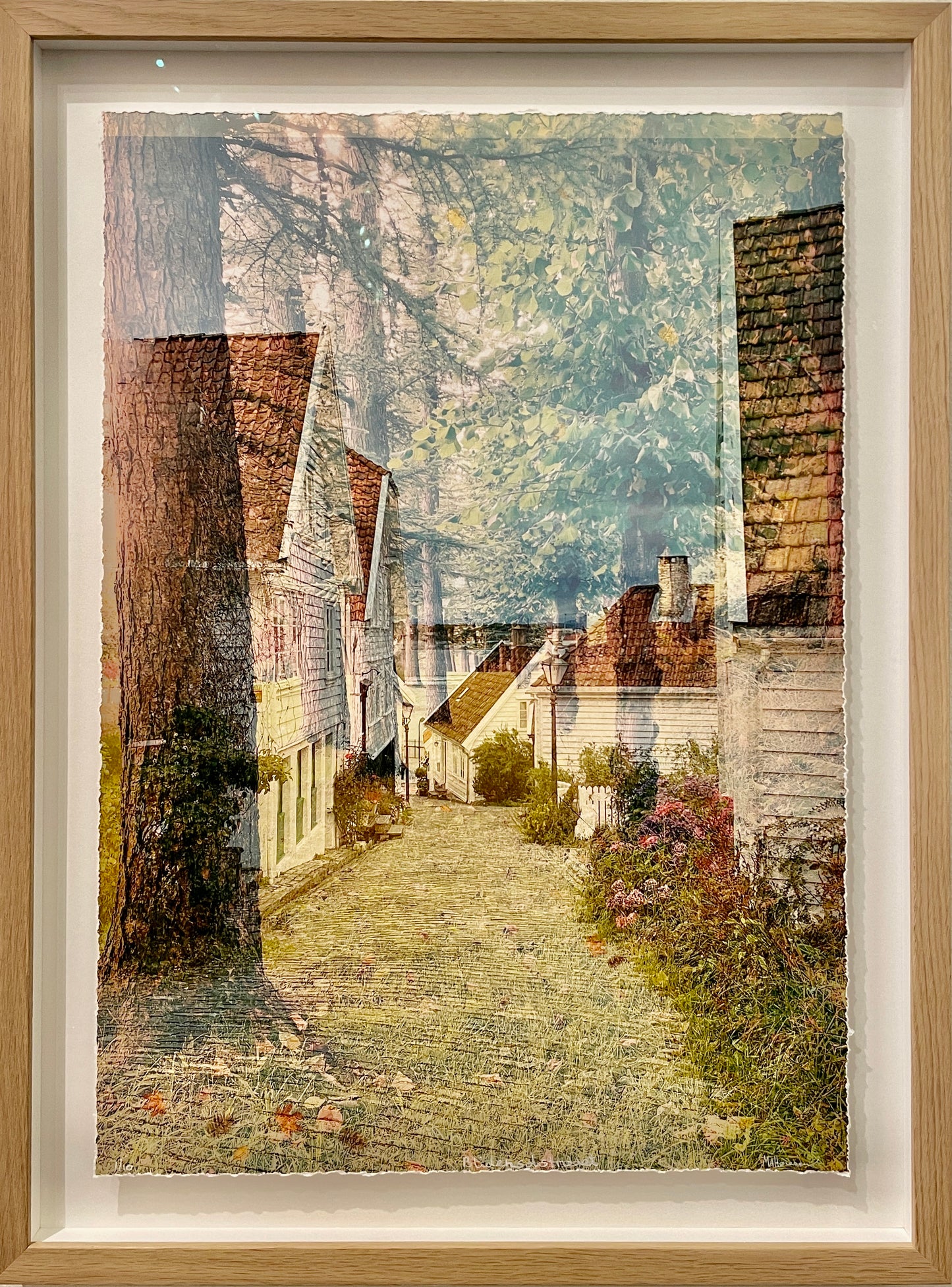 Fotokunst-Gamle Stavanger. Blidensolstrædet