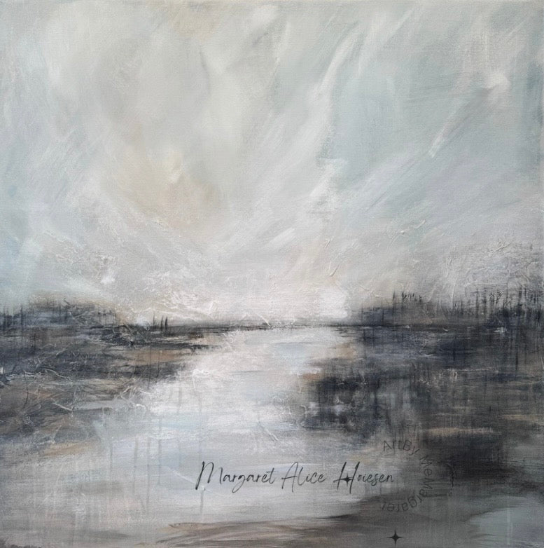 Lyst himmel landskap