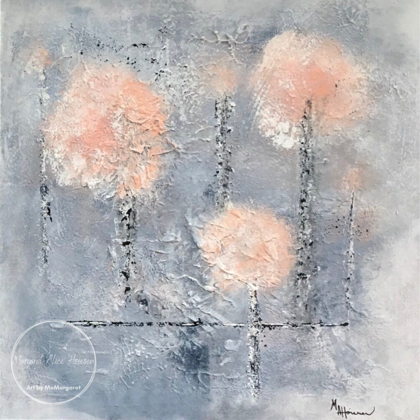 Pink trees
